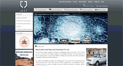 Desktop Screenshot of jeetglassindia.com
